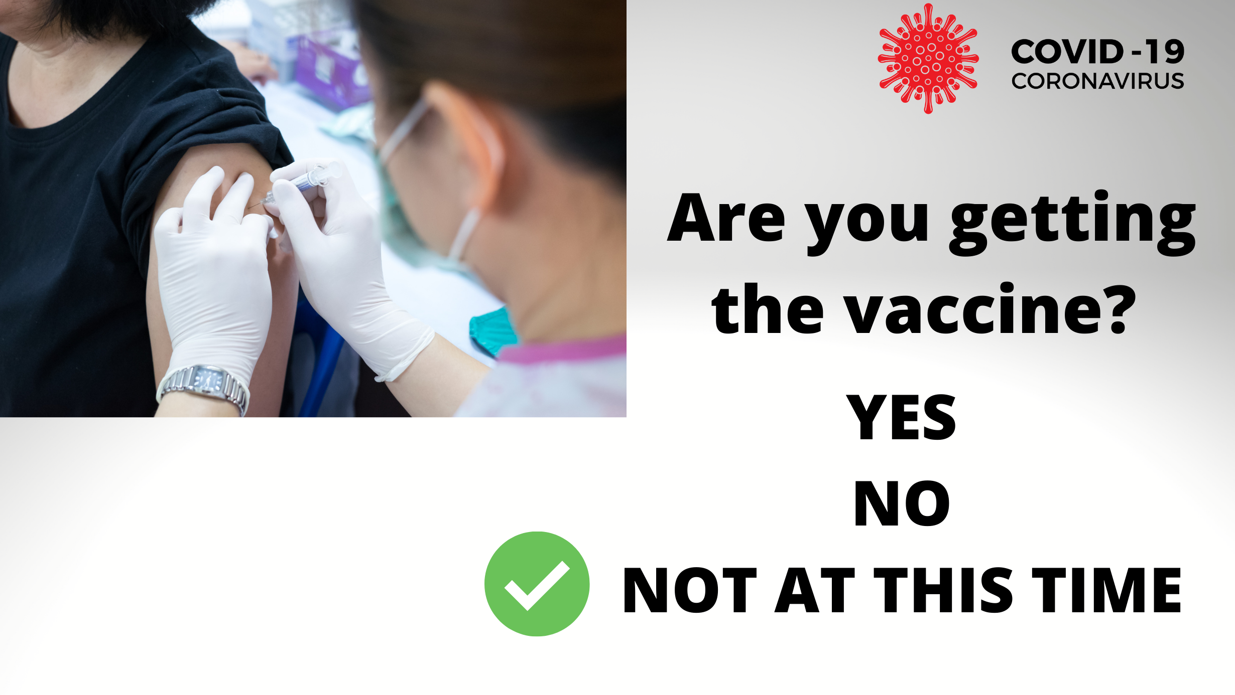 I am not an “ANTI-VAXXER”. I just don’t want the COVID vaccine.